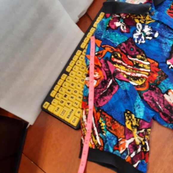 Palm Bay Made in Hawaii Men Short Sleeve Shirt MultiColor SzL PreLoved Good Cond - Picture 6 of 9